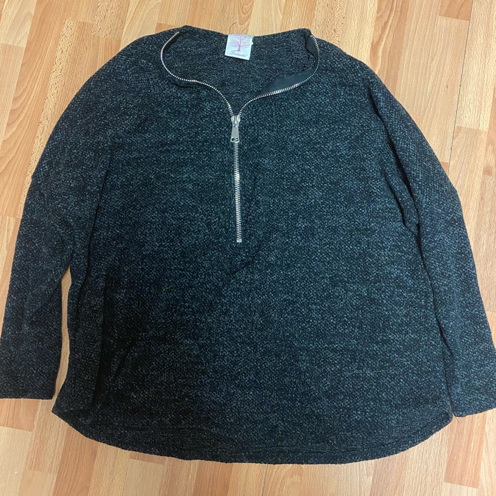 Boutique Zip Sweater